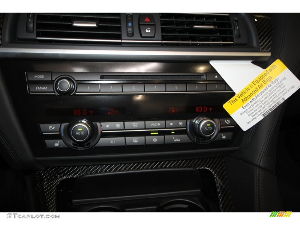 2012 M6 Convertible - San Marino Blue Metallic / Black photo #20
