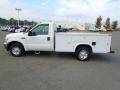 2002 Oxford White Ford F350 Super Duty XL Regular Cab Chassis Utility  photo #6
