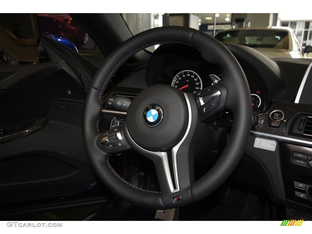 2012 M6 Convertible - San Marino Blue Metallic / Black photo #29