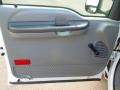 Medium Parchment 2002 Ford F350 Super Duty XL Regular Cab Chassis Utility Door Panel
