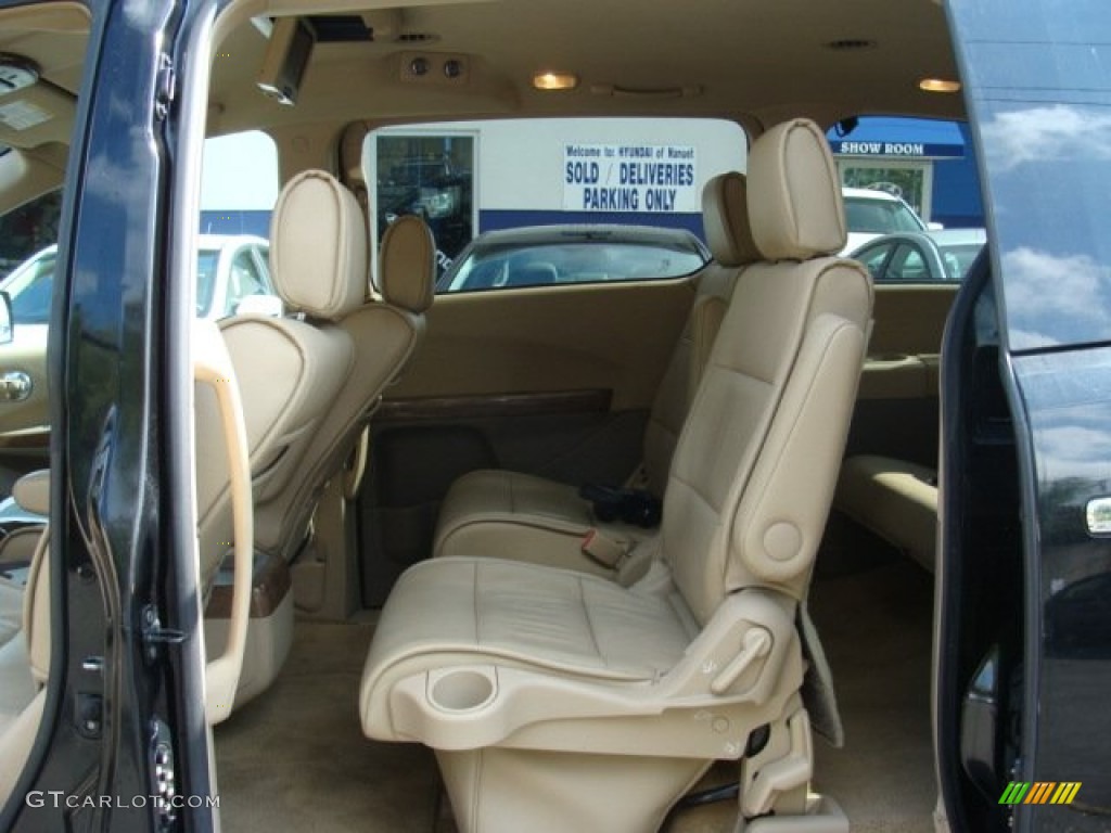 2008 Quest 3.5 SL - Galaxy Black Metallic / Beige photo #19