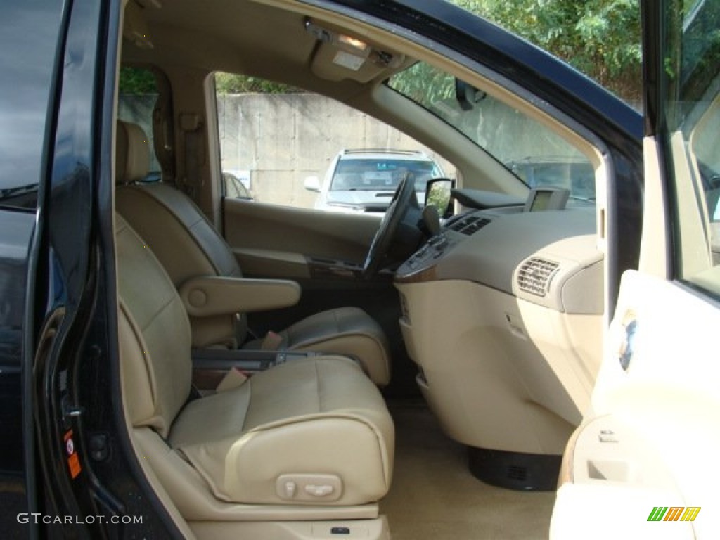 2008 Quest 3.5 SL - Galaxy Black Metallic / Beige photo #25