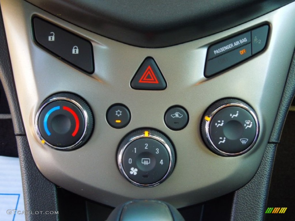 2012 Chevrolet Sonic LT Sedan Controls Photo #72402920