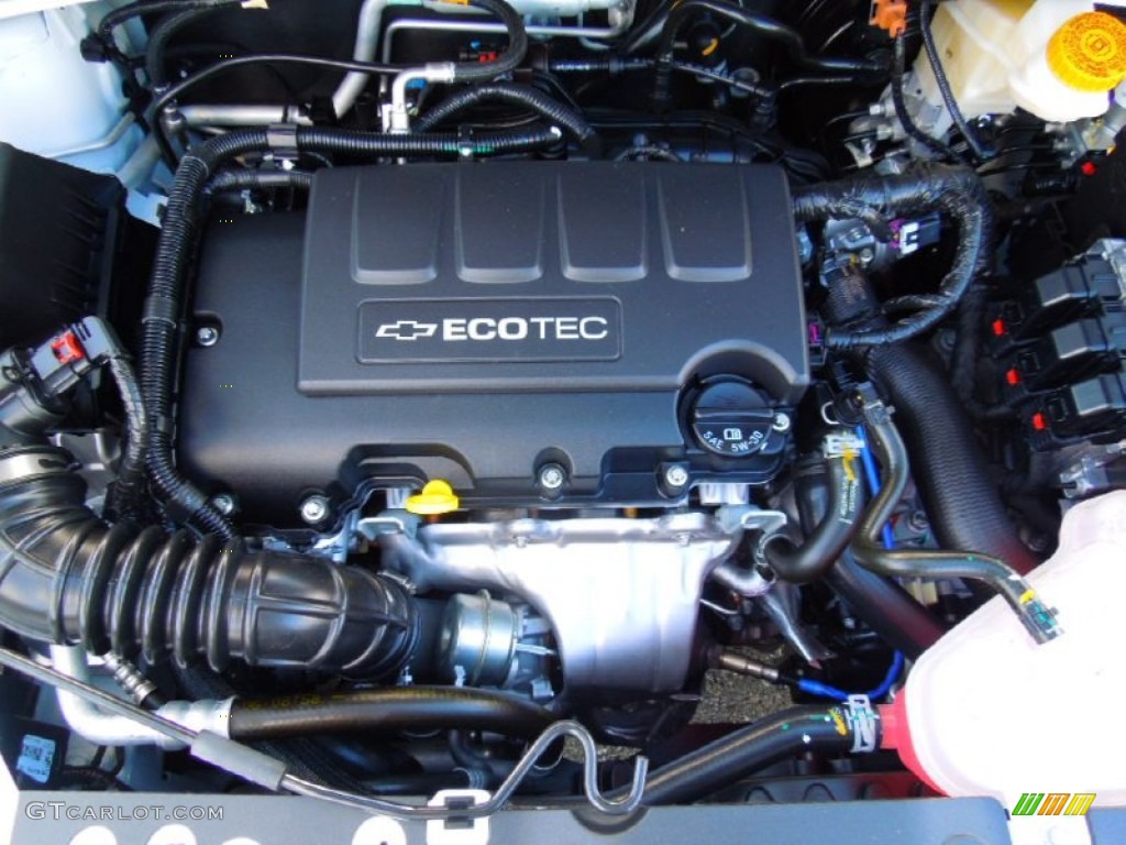 2012 Chevrolet Sonic LT Sedan 1.4 Liter DI Turbocharged DOHC 16-Valve VVT 4 Cylinder Engine Photo #72403238