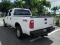 Oxford White - F250 Super Duty XL Crew Cab 4x4 Photo No. 8