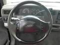 Medium Flint 2002 Ford F250 Super Duty XLT SuperCab Steering Wheel