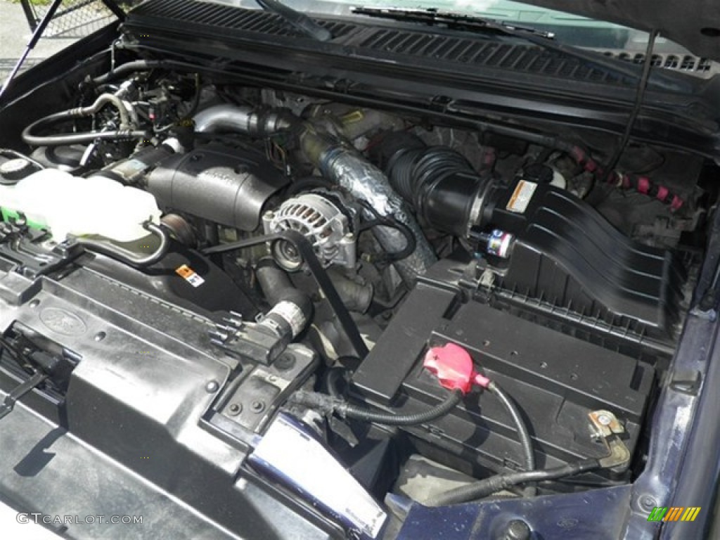 2002 Ford F250 Super Duty XLT SuperCab 7.3 Liter OHV 16V Power Stroke Turbo Diesel V8 Engine Photo #72405077