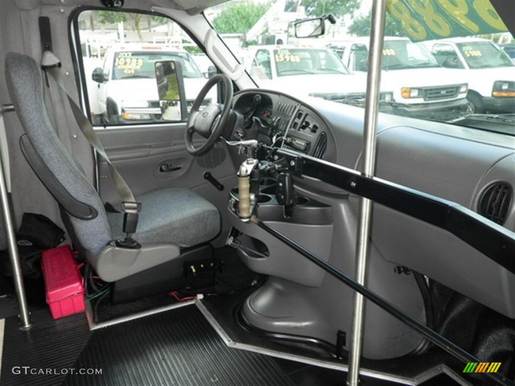 Medium Flint Grey Interior 2007 Ford E Series Van E450 Super