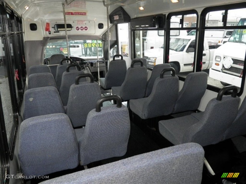 Medium Flint Grey Interior 2007 Ford E Series Van E450 Super Duty Passenger Bus Photo #72406385