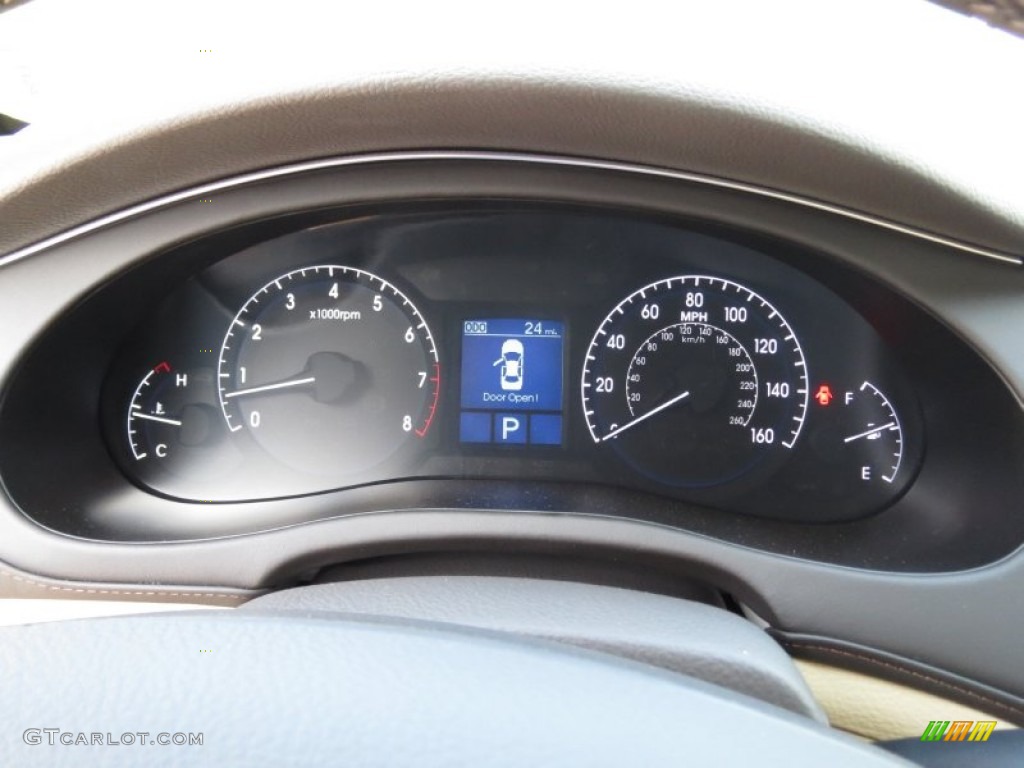 2013 Hyundai Genesis 3.8 Sedan Gauges Photo #72408422