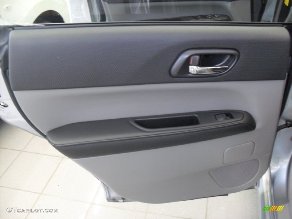 2008 Subaru Forester 2.5 XT Limited Graphite Gray Door Panel Photo #72408515