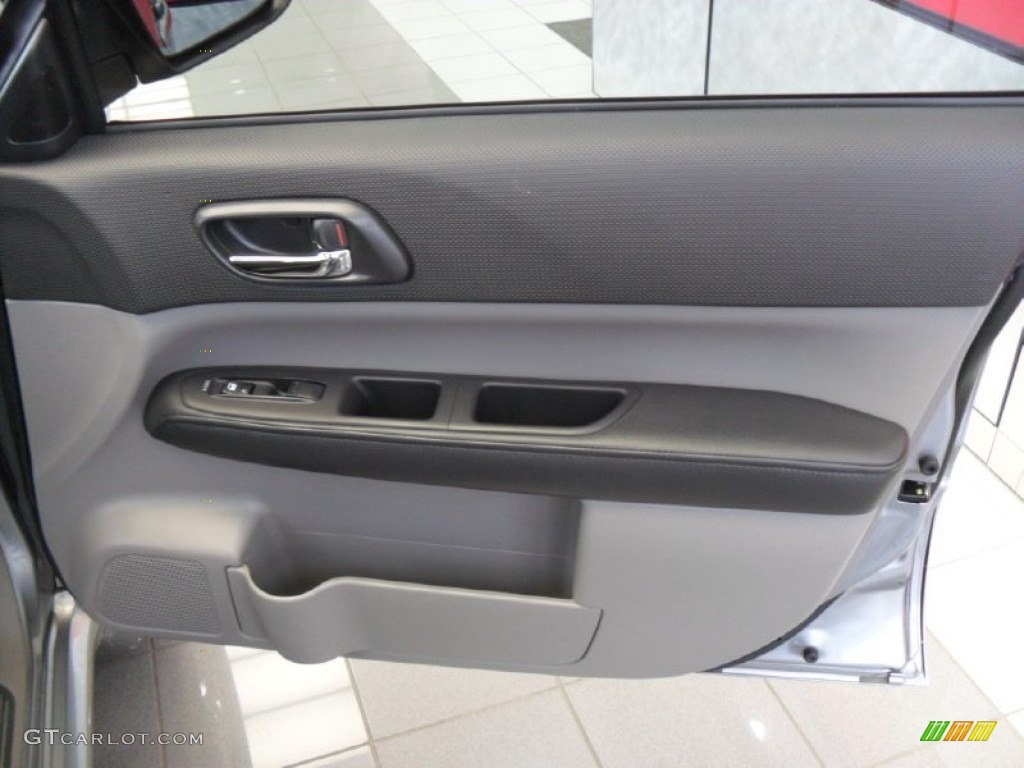2008 Subaru Forester 2.5 XT Limited Graphite Gray Door Panel Photo #72408557