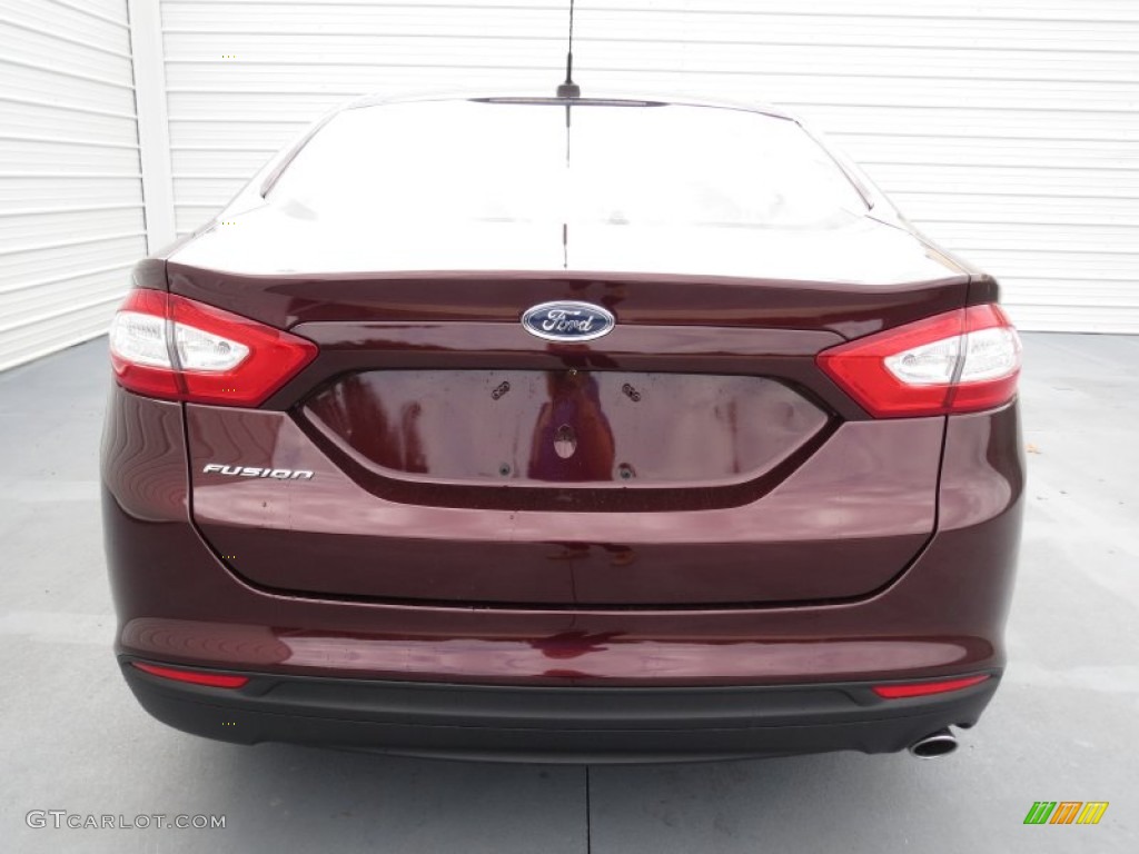 Bordeaux Reserve Red Metallic 2013 Ford Fusion S Exterior Photo #72409301