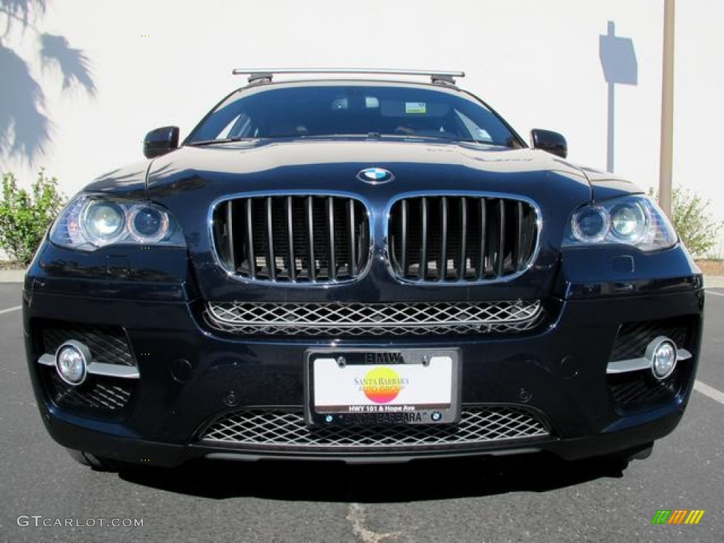 2011 X6 xDrive35i - Monaco Blue Metallic / Saddle Brown photo #2