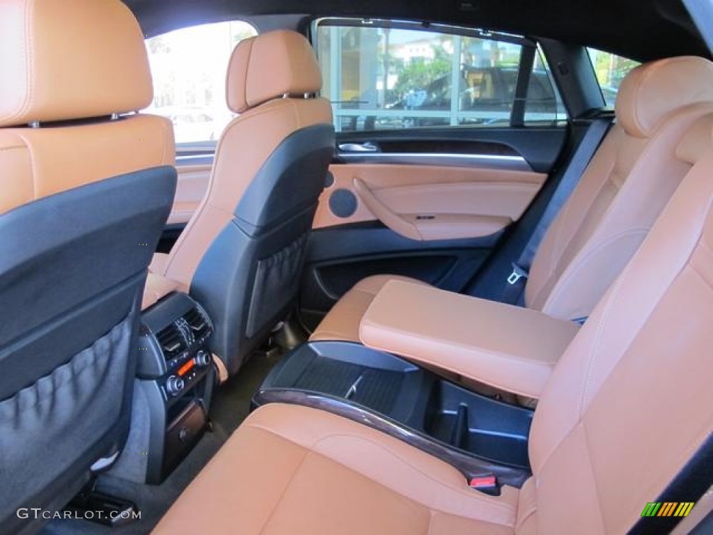 2011 X6 xDrive35i - Monaco Blue Metallic / Saddle Brown photo #7