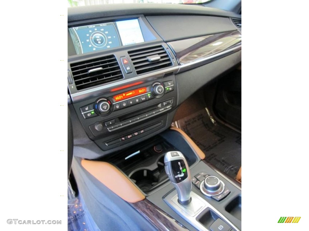 2011 X6 xDrive35i - Monaco Blue Metallic / Saddle Brown photo #11