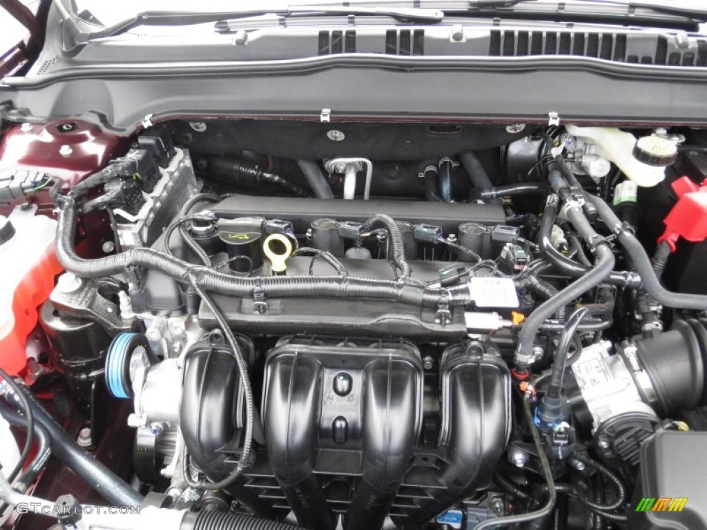 2013 Ford Fusion S 2.5 Liter DOHC 16-Valve iVCT Duratec 4 Cylinder Engine Photo #72409535