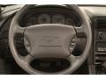 2000 Ford Mustang Oxford White Interior Steering Wheel Photo