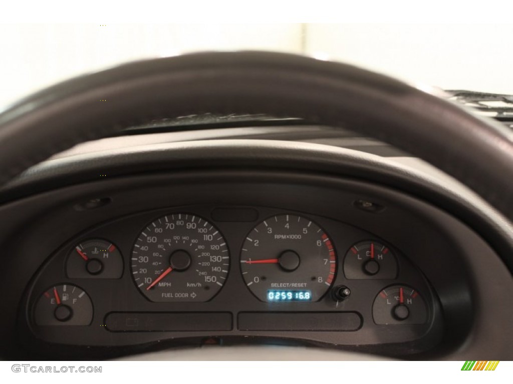 2000 Ford Mustang GT Convertible Gauges Photo #72410612