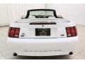2000 Crystal White Ford Mustang GT Convertible  photo #21