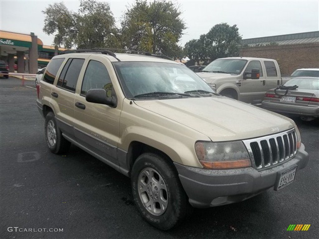 2000 Grand Cherokee Laredo - Champagne Pearlcoat / Camel photo #1