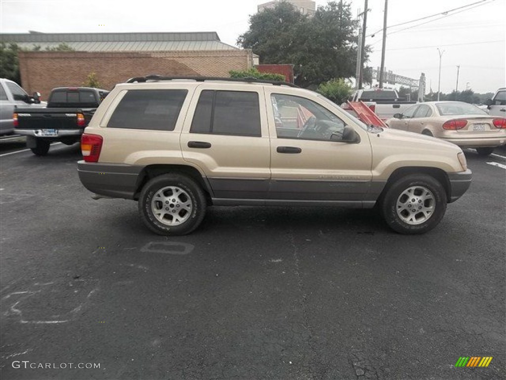 2000 Grand Cherokee Laredo - Champagne Pearlcoat / Camel photo #2