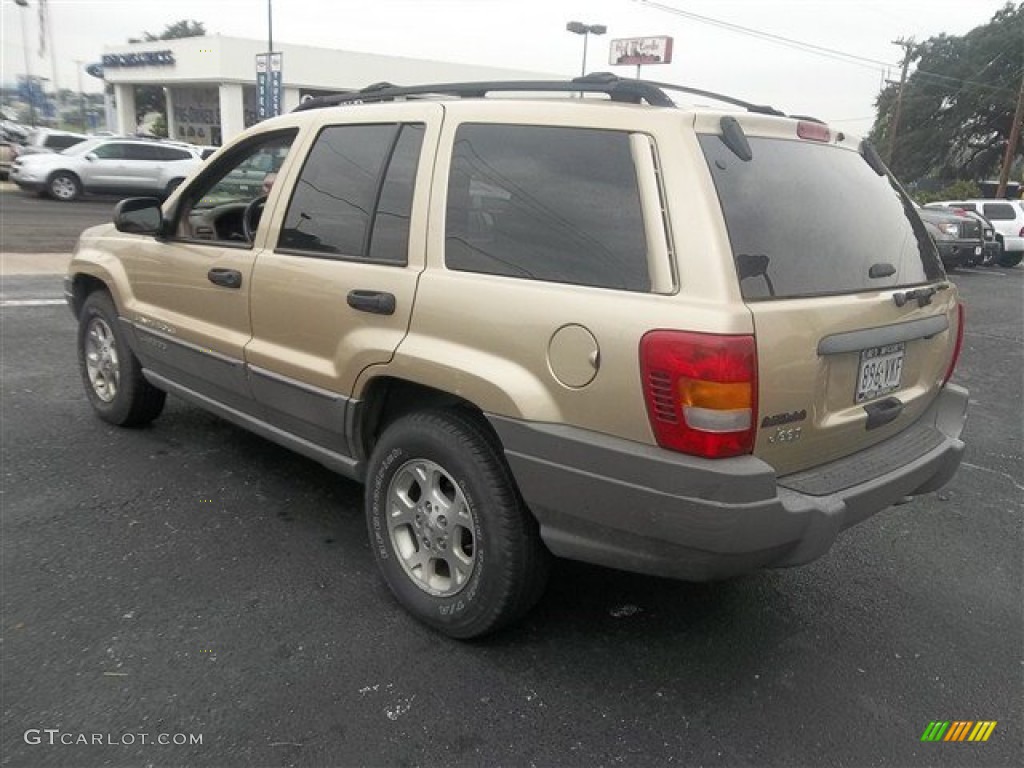 2000 Grand Cherokee Laredo - Champagne Pearlcoat / Camel photo #6
