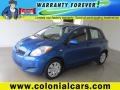 Blazing Blue Pearl 2009 Toyota Yaris 5 Door Liftback