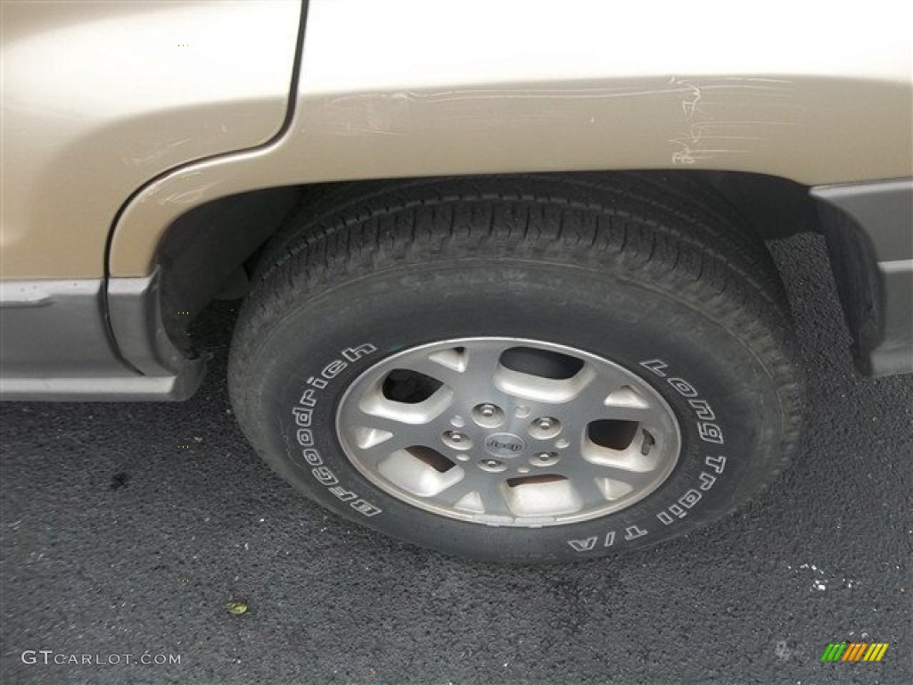 2000 Grand Cherokee Laredo - Champagne Pearlcoat / Camel photo #10