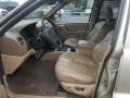 2000 Jeep Grand Cherokee Camel Interior Front Seat Photo