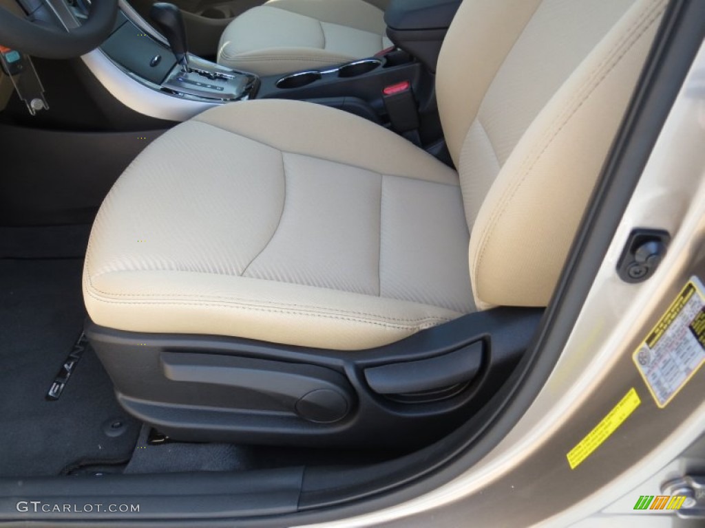 2013 Elantra GLS - Desert Bronze / Beige photo #23