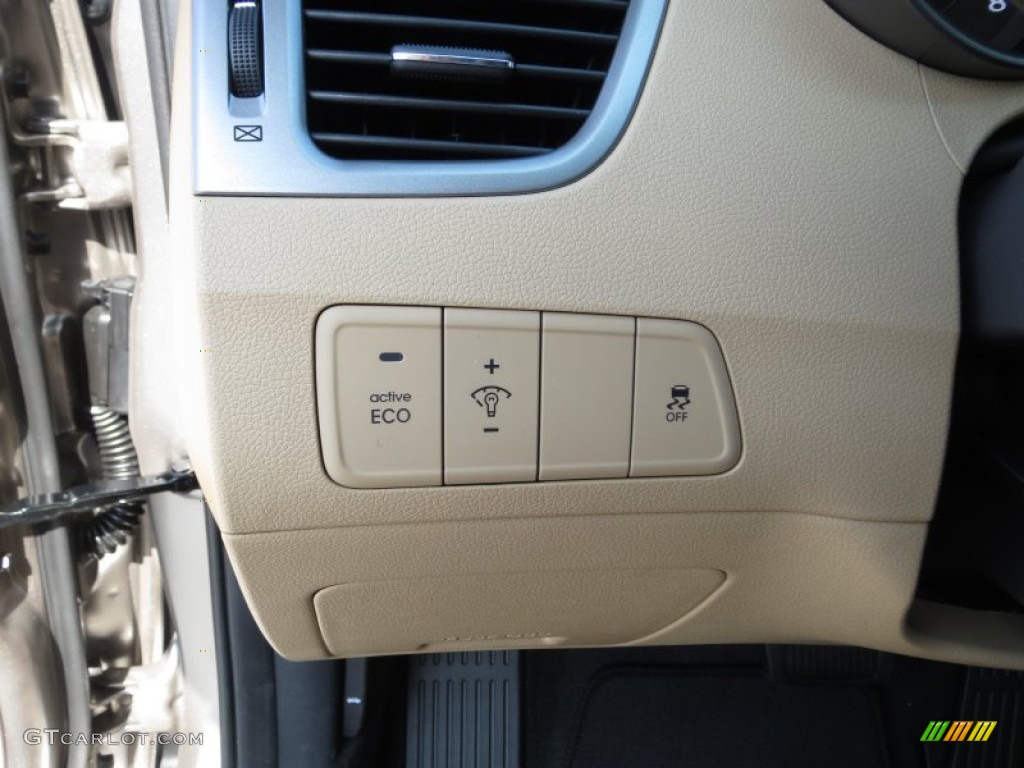 2013 Elantra GLS - Desert Bronze / Beige photo #30