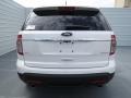 2013 White Platinum Tri-Coat Ford Explorer XLT EcoBoost  photo #4