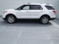 2013 White Platinum Tri-Coat Ford Explorer XLT EcoBoost  photo #5