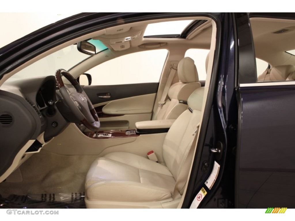 2010 GS 350 AWD - Deep Sea Blue Mica / Parchment photo #10