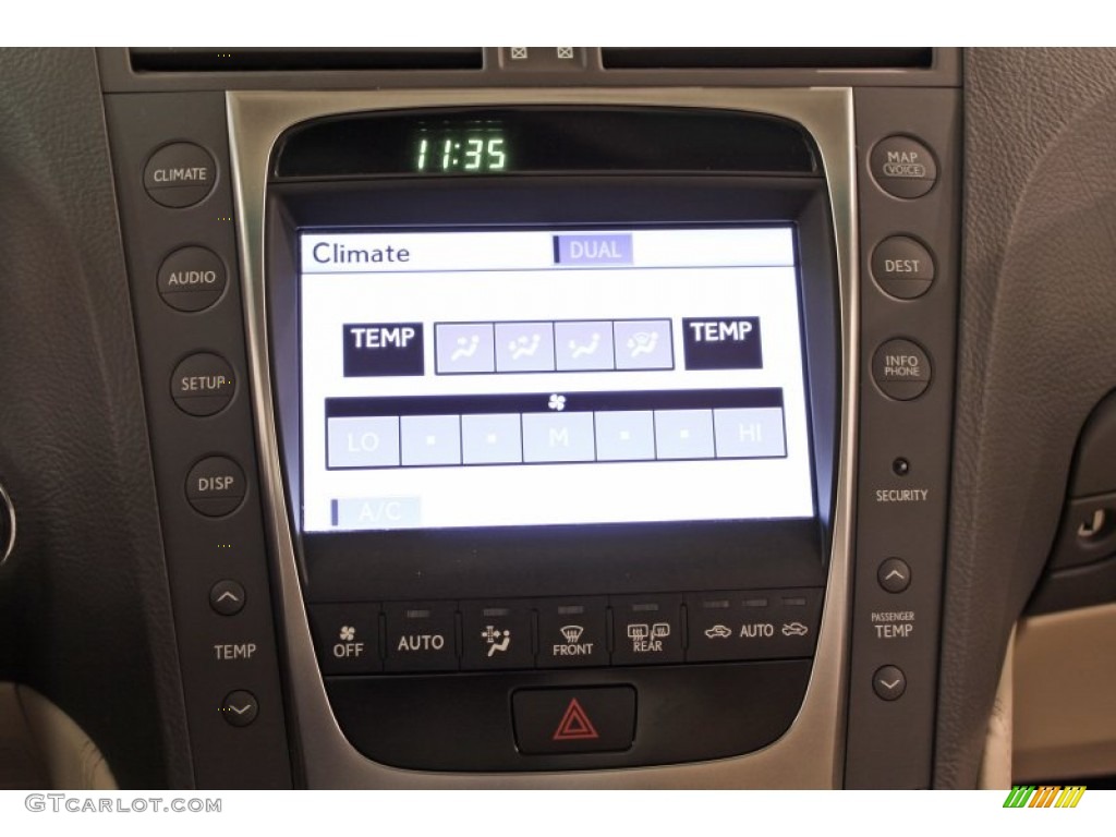 2010 GS 350 AWD - Deep Sea Blue Mica / Parchment photo #17