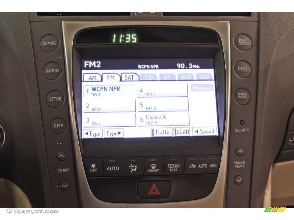 2010 GS 350 AWD - Deep Sea Blue Mica / Parchment photo #19