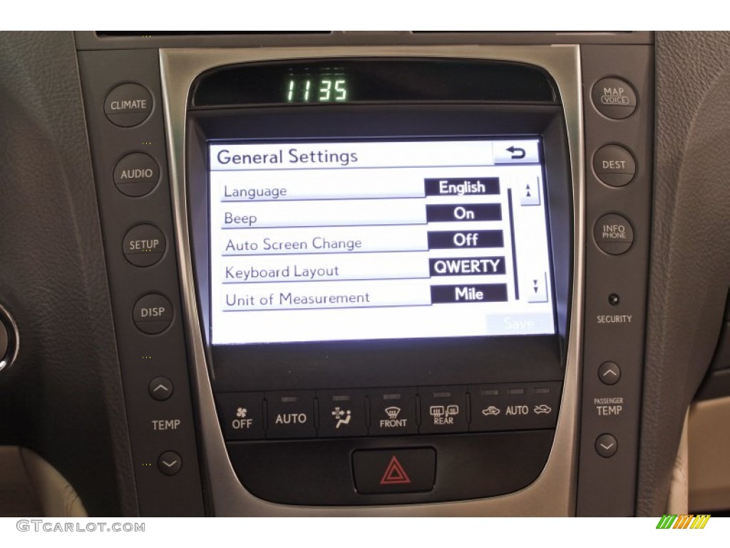 2010 GS 350 AWD - Deep Sea Blue Mica / Parchment photo #22