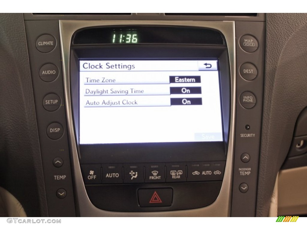 2010 GS 350 AWD - Deep Sea Blue Mica / Parchment photo #23