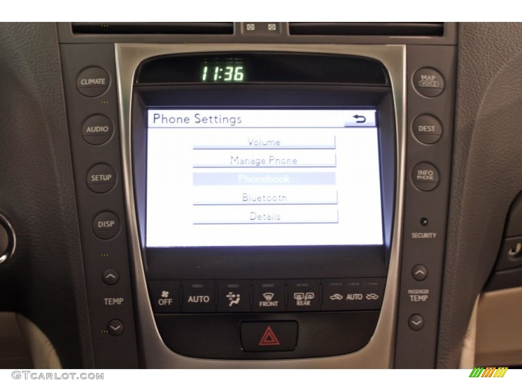 2010 GS 350 AWD - Deep Sea Blue Mica / Parchment photo #27