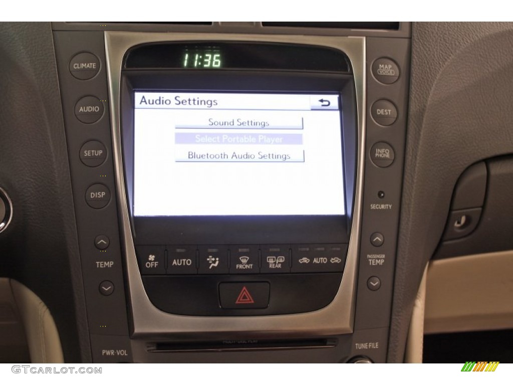 2010 GS 350 AWD - Deep Sea Blue Mica / Parchment photo #28