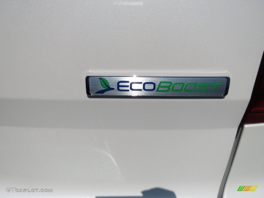 2013 Explorer XLT EcoBoost - White Platinum Tri-Coat / Charcoal Black photo #13