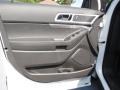 2013 White Platinum Tri-Coat Ford Explorer XLT EcoBoost  photo #21
