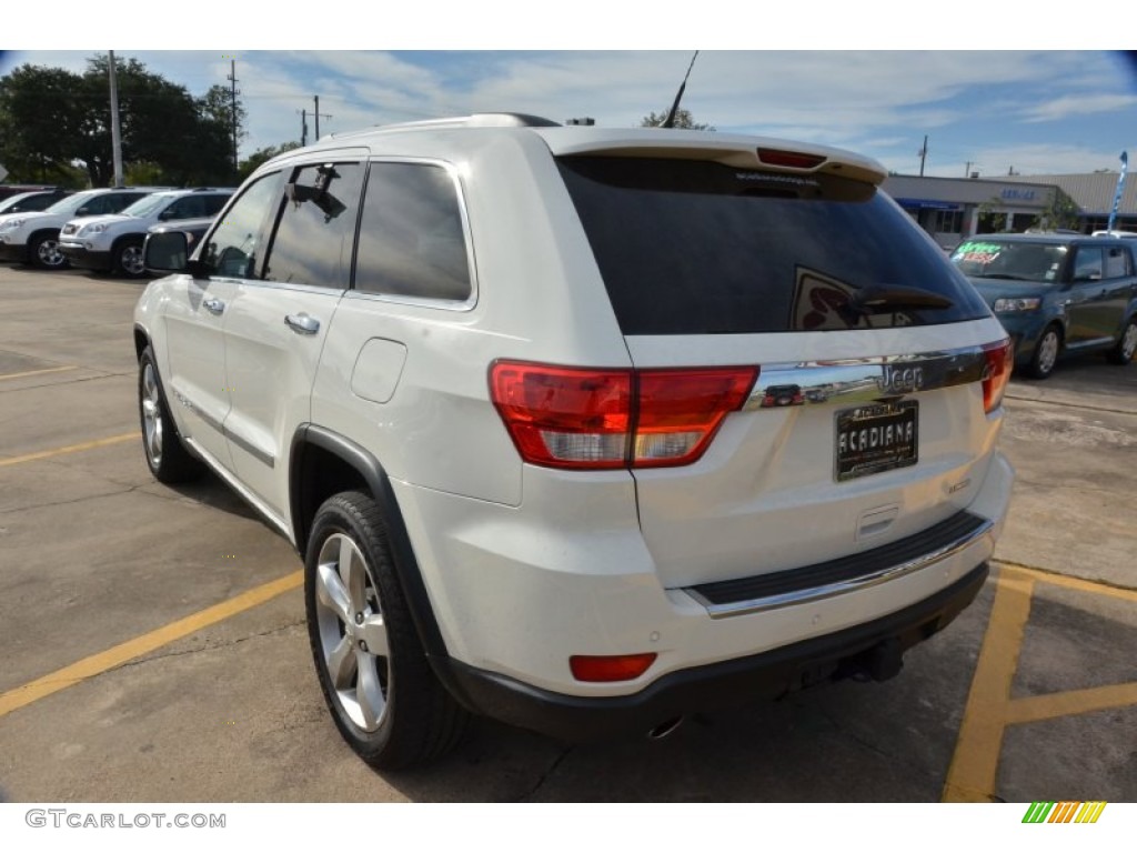 2011 Grand Cherokee Limited - Stone White / Black/Light Frost Beige photo #3