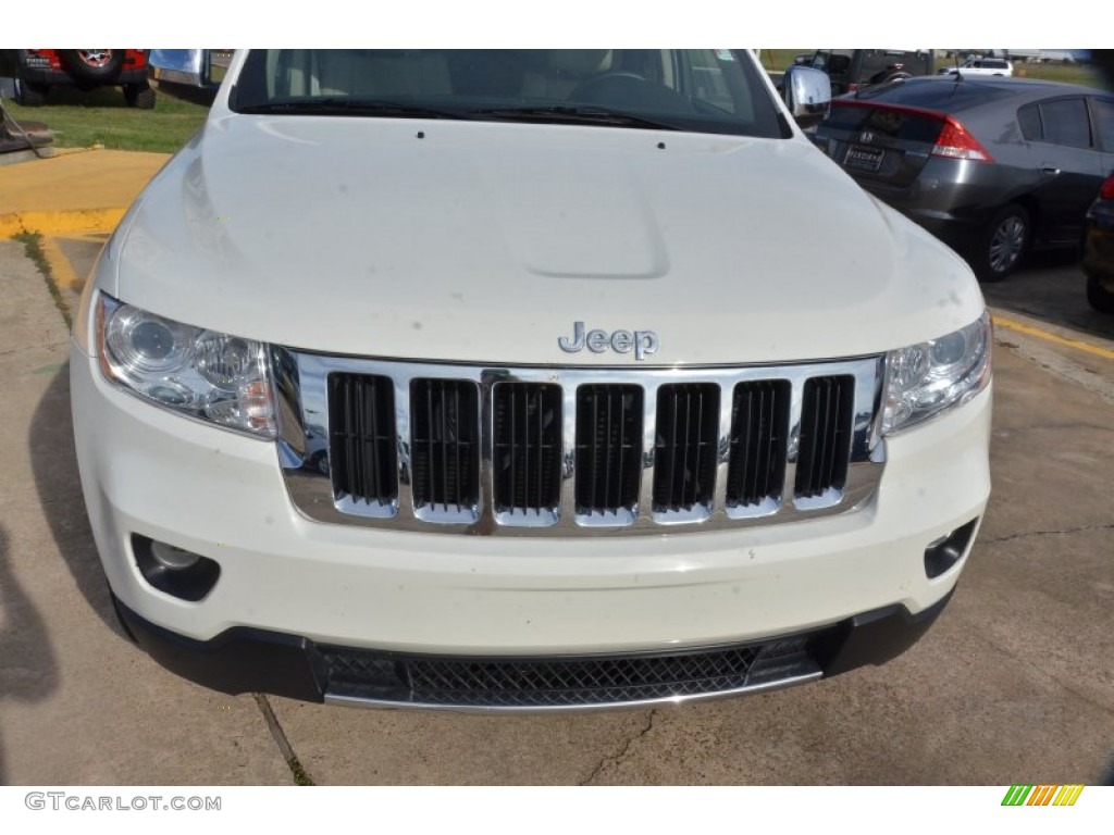 2011 Grand Cherokee Limited - Stone White / Black/Light Frost Beige photo #11