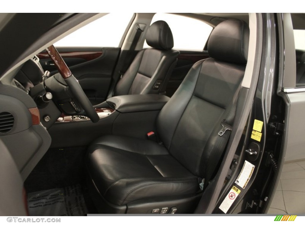 Black Interior 2010 Lexus LS 460 L Photo #72416471