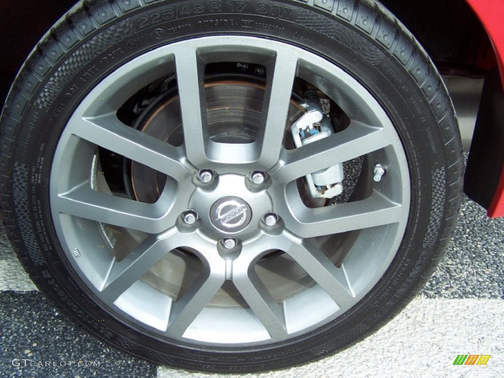 2012 Nissan Sentra SE-R Spec V Wheel Photo #72416636