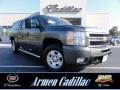 2011 Taupe Gray Metallic Chevrolet Silverado 1500 LTZ Crew Cab 4x4  photo #1