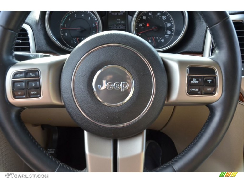 2011 Grand Cherokee Limited - Stone White / Black/Light Frost Beige photo #23