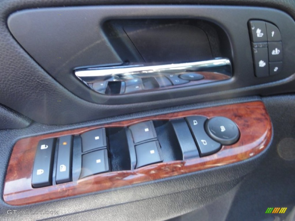 2011 Silverado 1500 LTZ Crew Cab 4x4 - Taupe Gray Metallic / Ebony photo #13